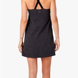 Beyond Yoga Spacedye Tennis Athletic Athleisure Dress S Small Black Charcoal